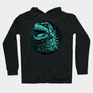 Neon Godzilla Hoodie